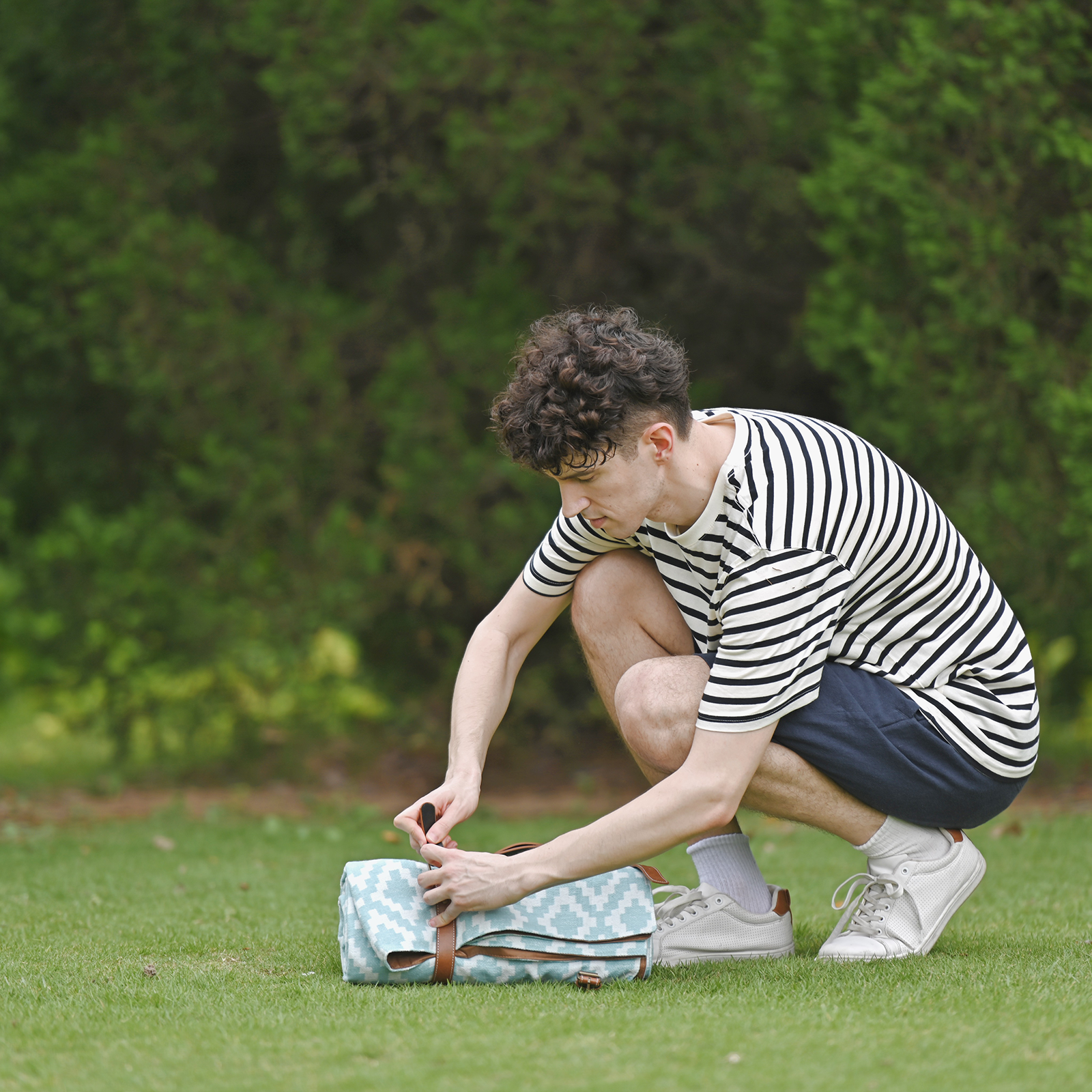 Ocean Cotton Picnic Mat