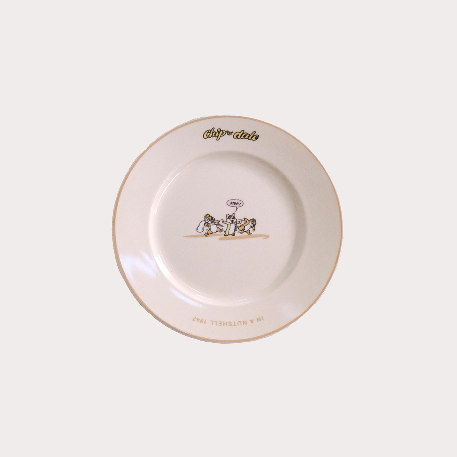 Chip'n'Dale Plate Set of Two