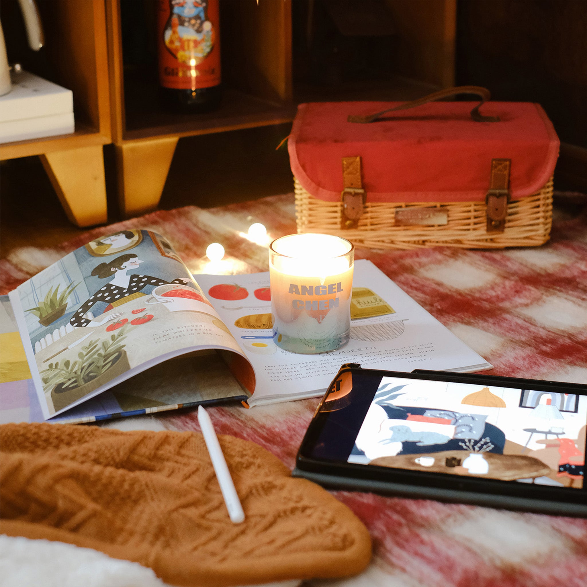 British Plaid style picnic mat